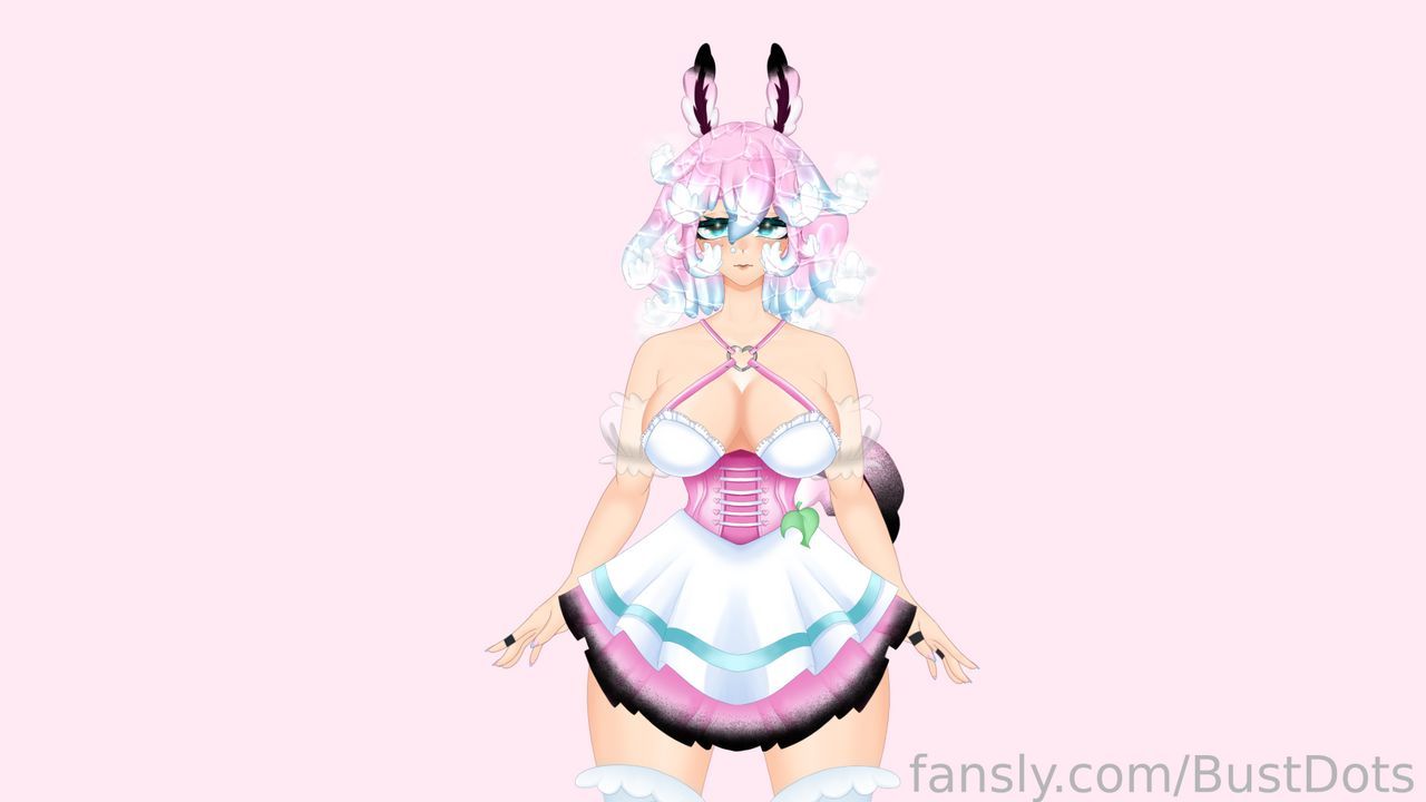 fansly BustDots profile banner  