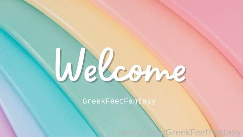 fansly GreekFeetFantasy profile banner  