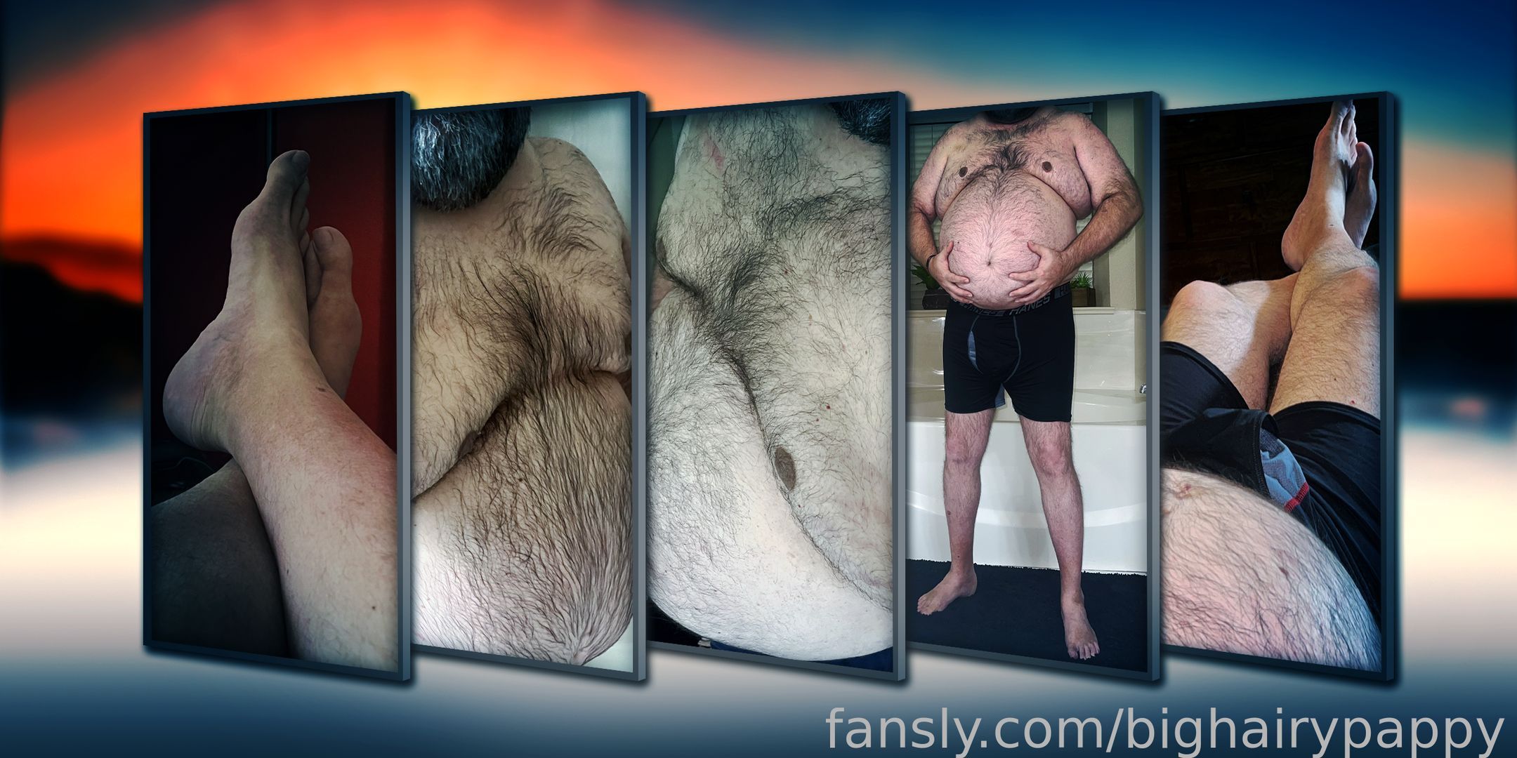 fansly bighairypappy profile banner  
