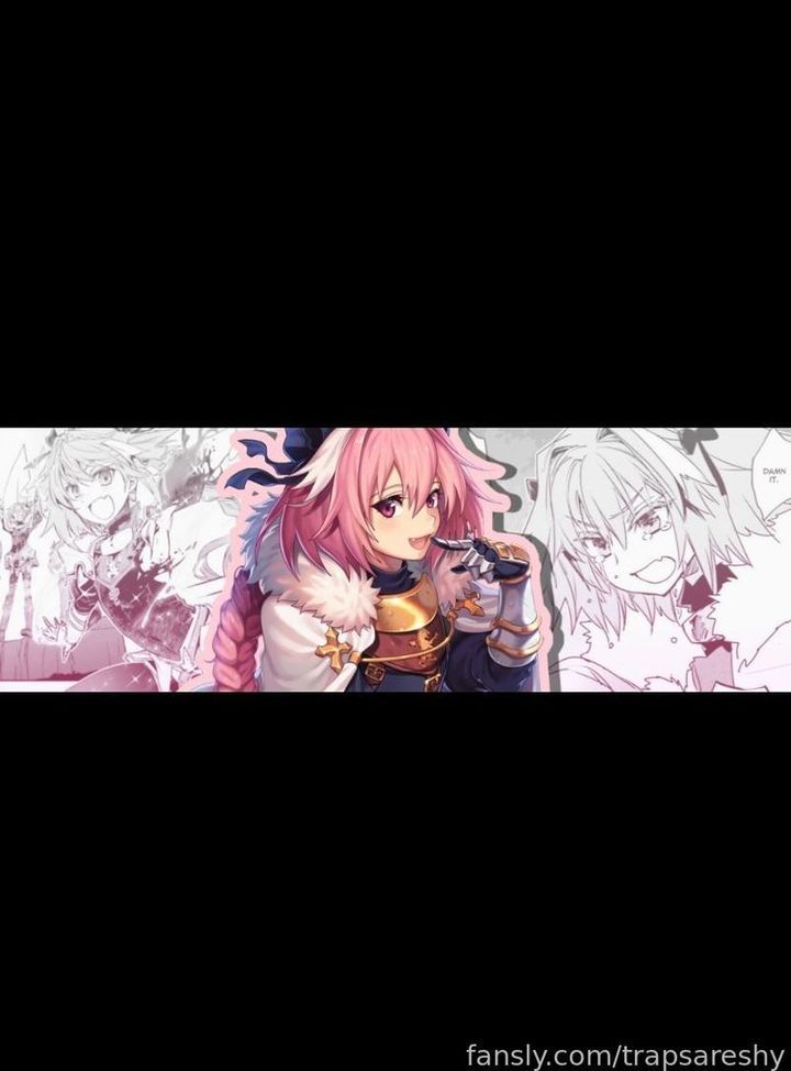 fansly trapsareshy profile banner  