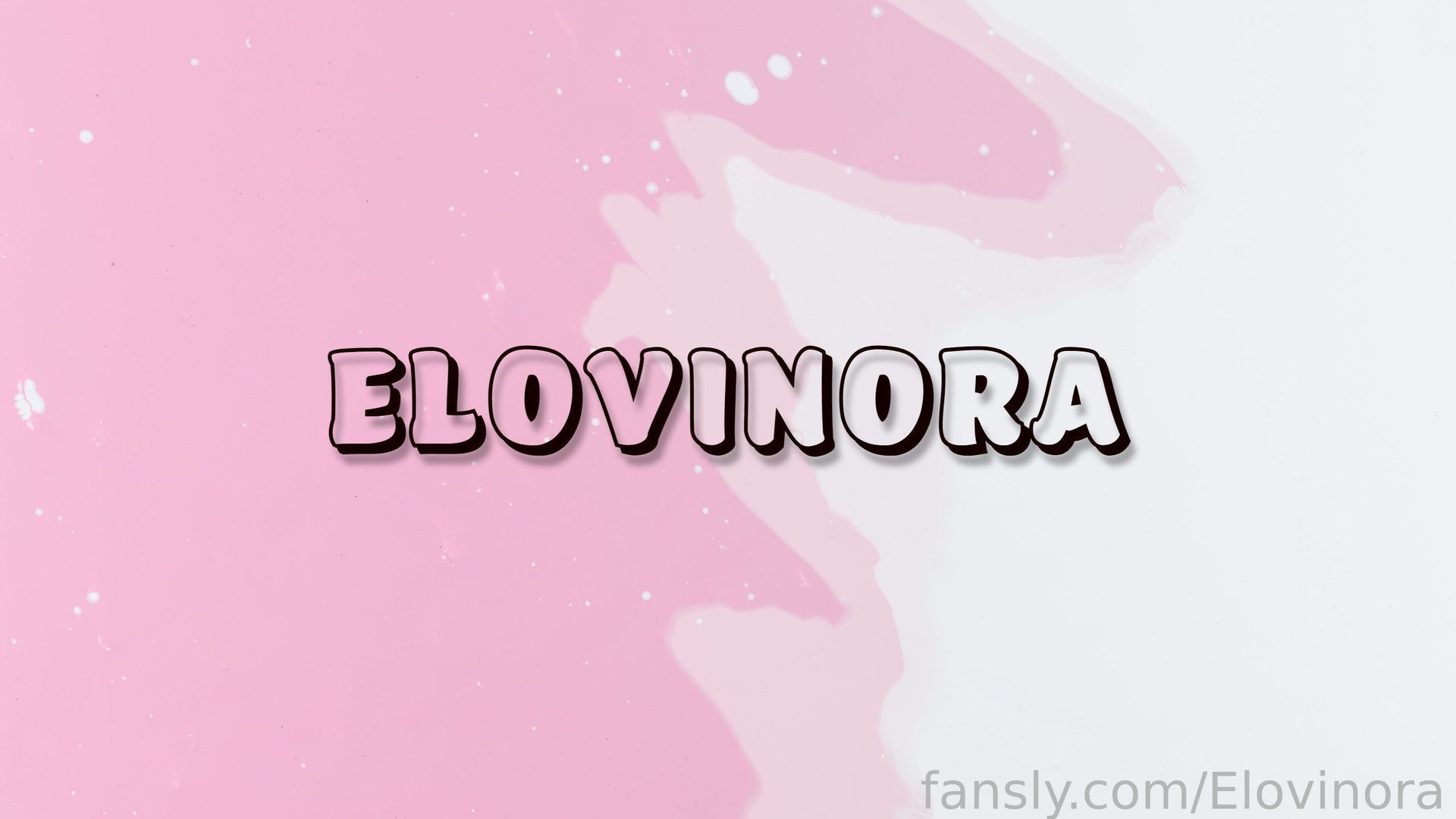fansly Elovinora profile banner