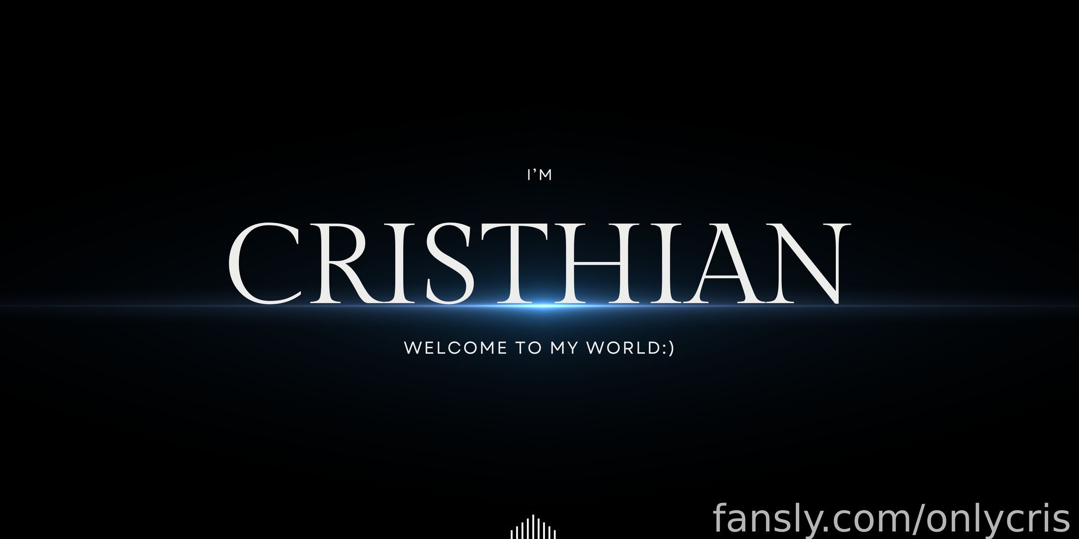 fansly Sweet Cristhian profile banner  