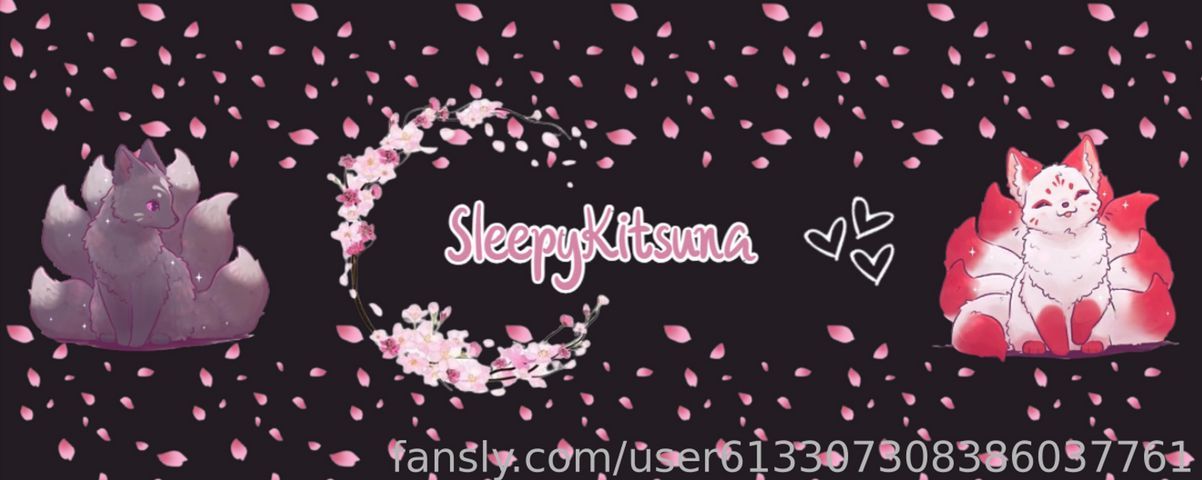fansly Kitsuna profile banner