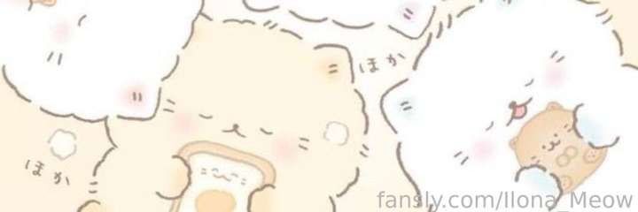 fansly Ilona_Meow profile banner  