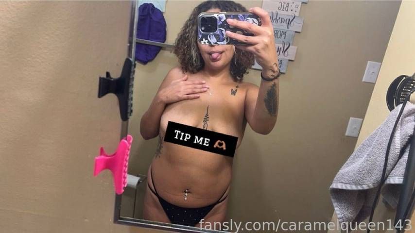 fansly caramelqueen143 profile banner