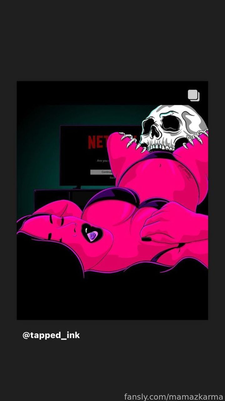 fansly mamazkarma profile banner  