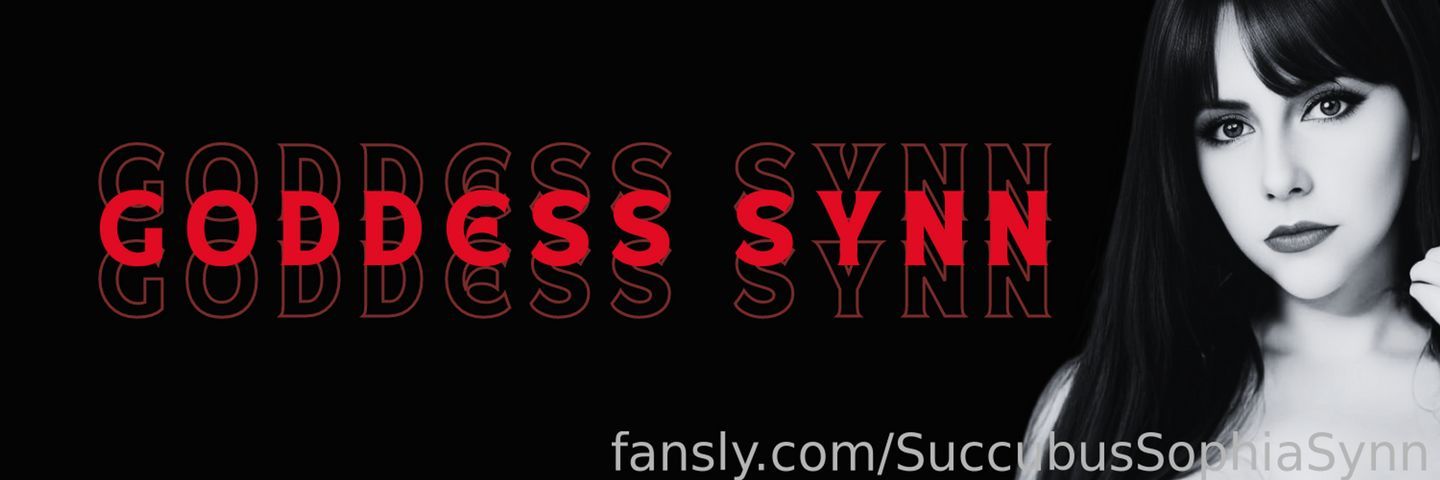 fansly SuccubusSophiaSynn profile banner  