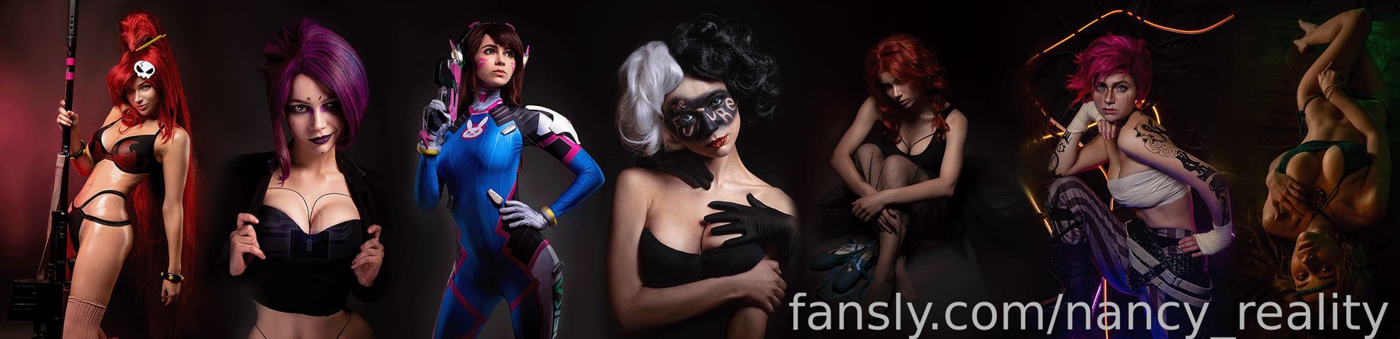 fansly Nancy Novikova profile banner  