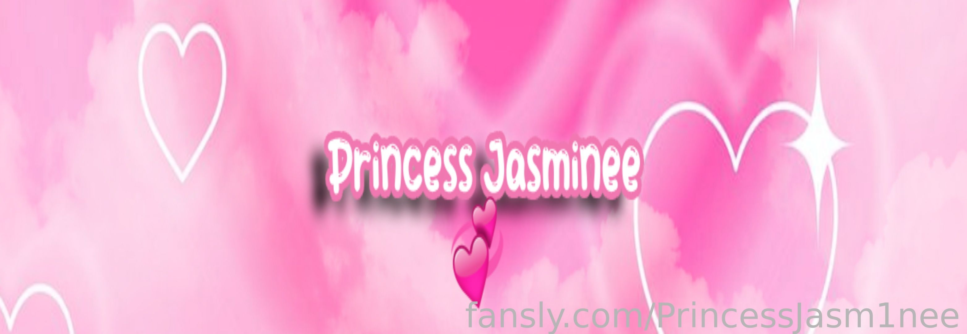 fansly PrincessJasminee profile banner  