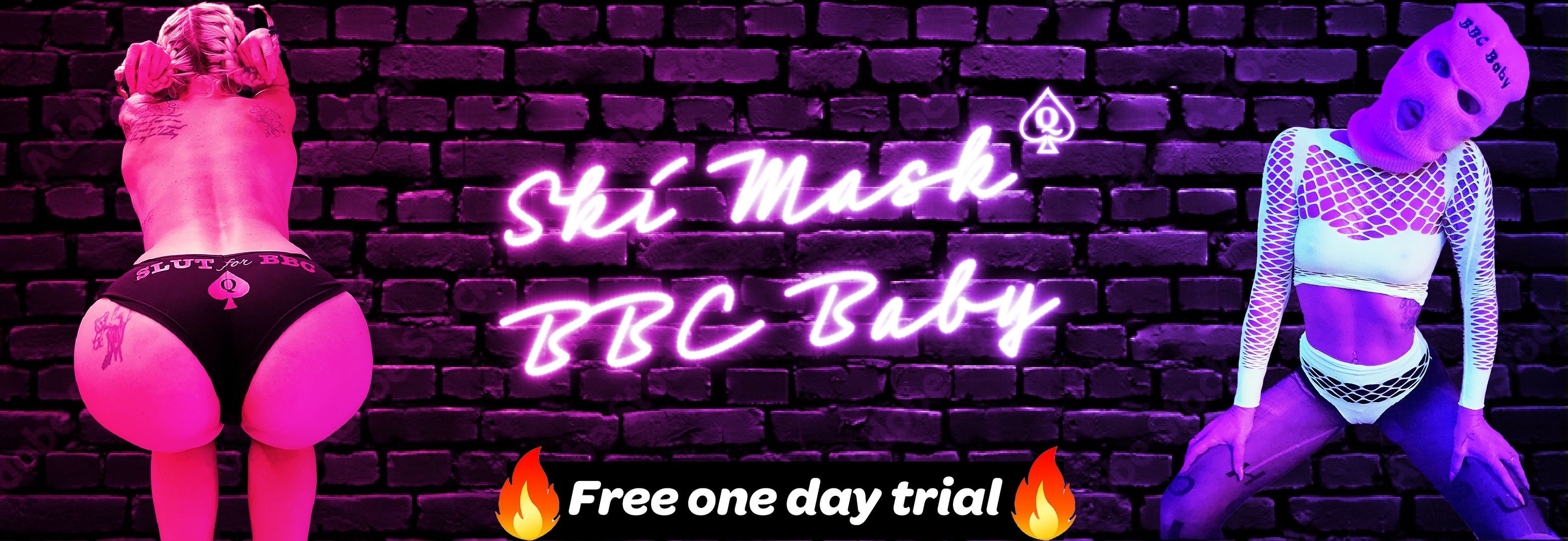 fansly Ski Mask BBC Baby profile banner  
