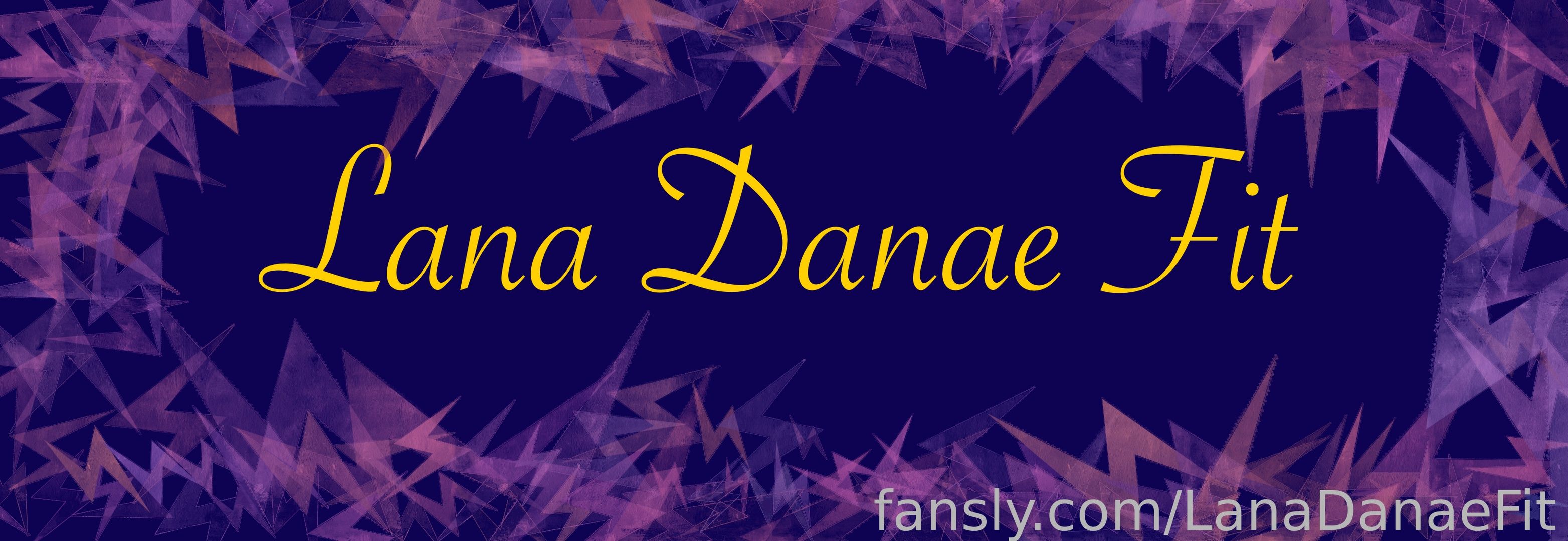 fansly LanaDanaeFit profile banner  