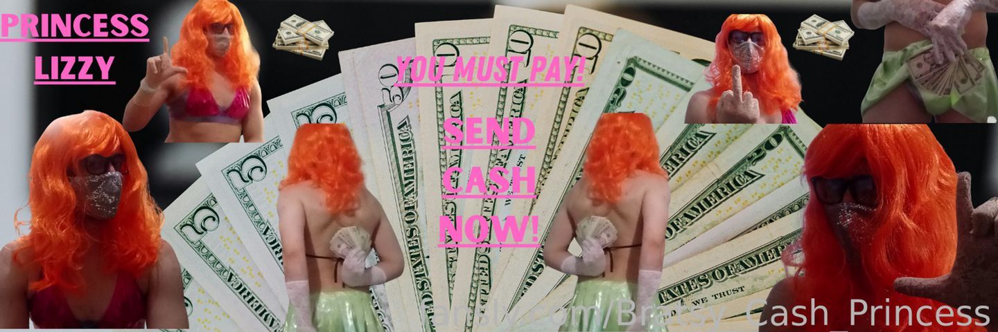 fansly Bratsy_Cash_Princess profile banner