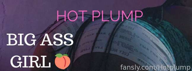 fansly Hotplump profile banner  