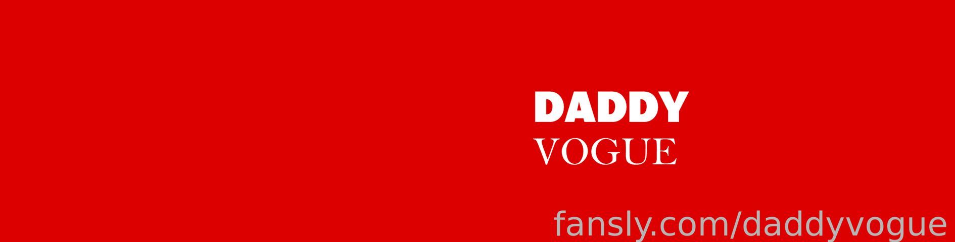 fansly daddyvogue profile banner  