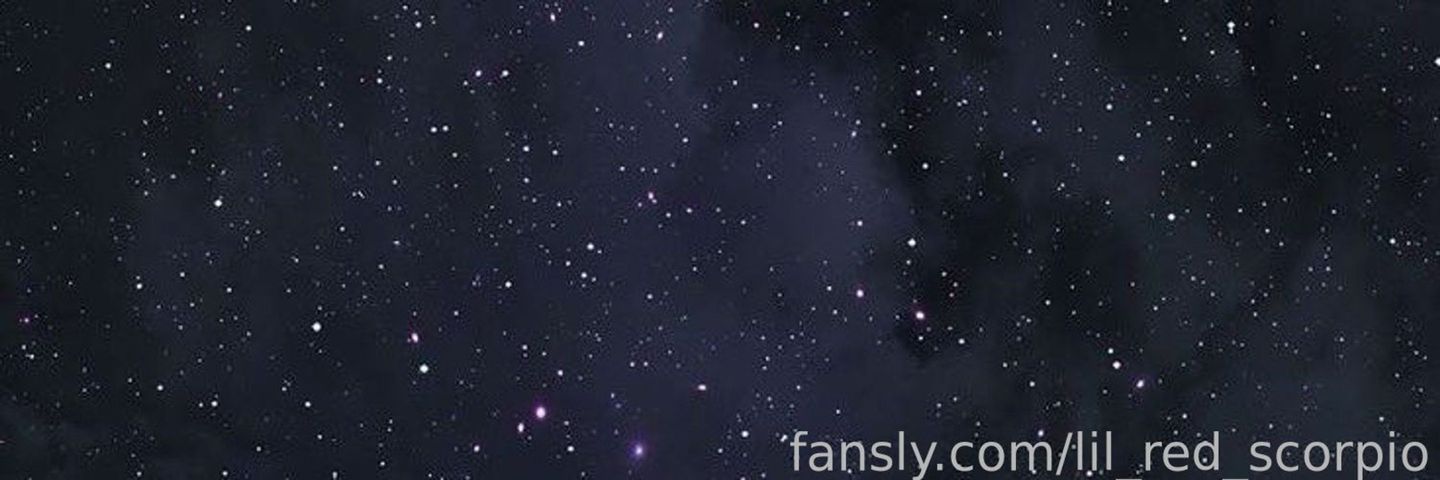 fansly lil_red_scorpio profile banner  