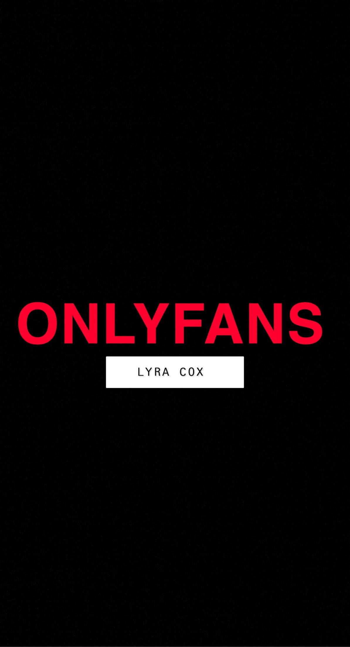 onlyfans 🔞Lyra Cox🔞 profile banner  