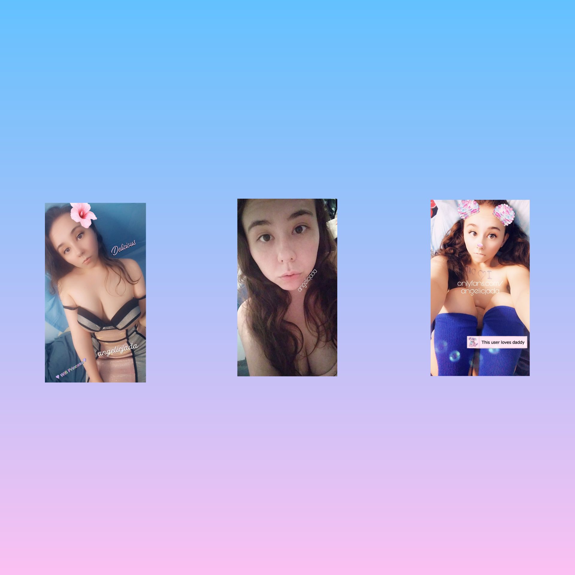 onlyfans Angelic Jada profile banner  