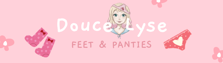 onlyfans Douce Lyse - 🧦 Feet &amp; Panties 🩲 profile banner  