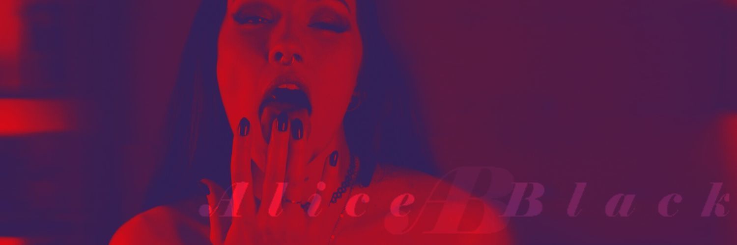 onlyfans AliceBlack profile banner  