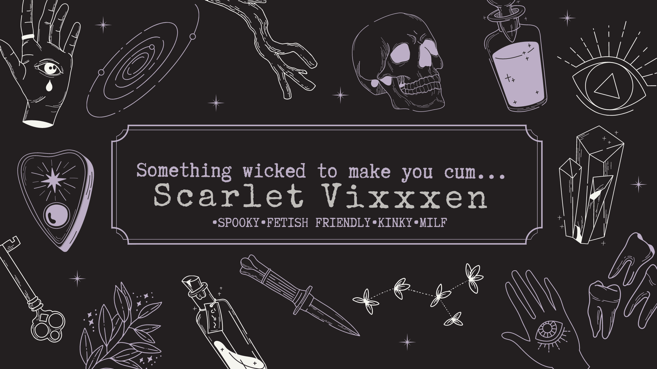 onlyfans ⛓🦇Daddy's $lut Scar XXX🕷💀 profile banner  