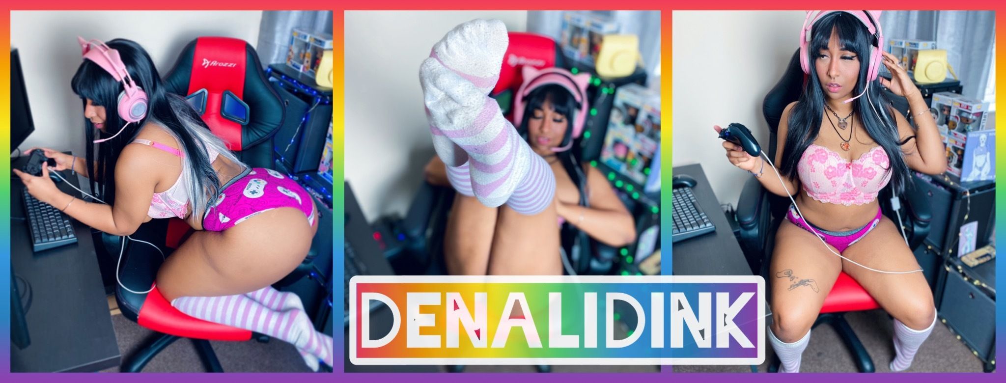 onlyfans QUEEN DENALI ~𝔽ℝ𝔼𝔼 + 𝔽𝕀𝕃𝕋ℍ𝕐 profile banner  