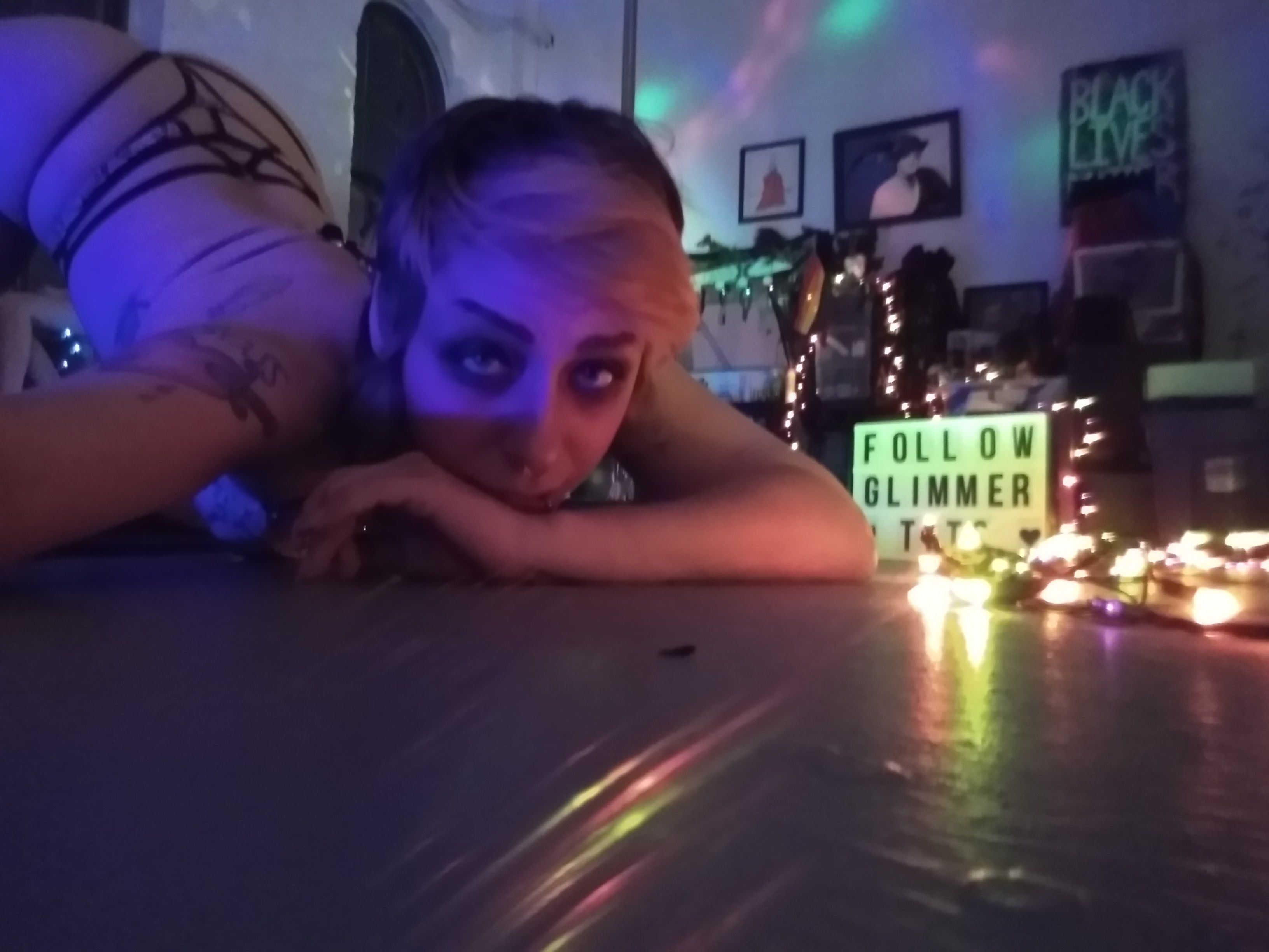 onlyfans GLIMMER🔥Fetish Model😈 profile banner  