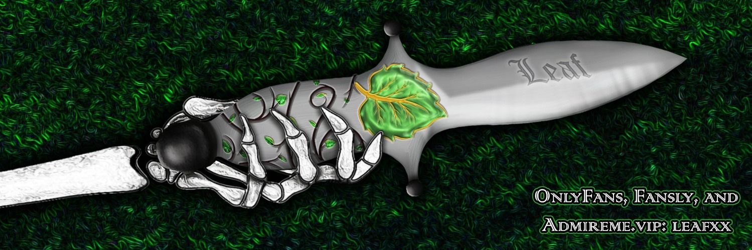 onlyfans Leaf xx (they/them) profile banner  