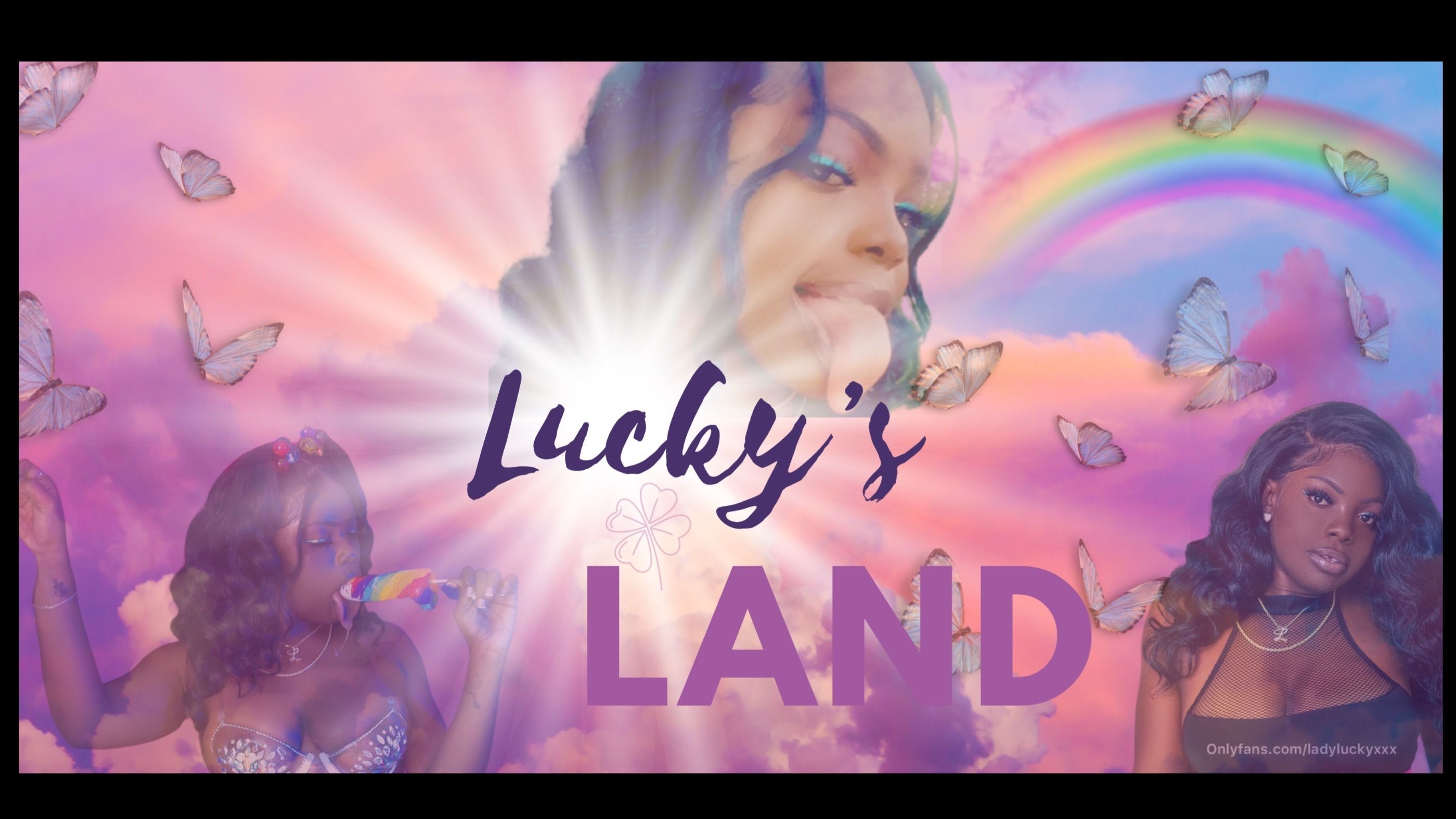 onlyfans 🍀Lucky’s Land🍀 profile banner  