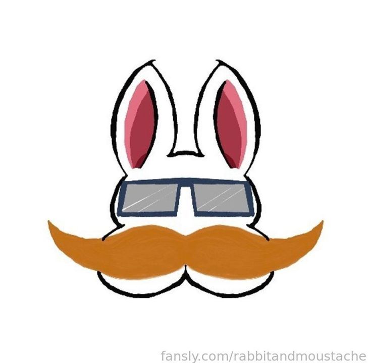 fansly rabbitandmoustache profile banner