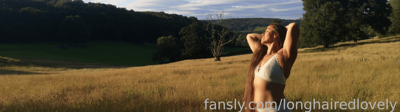 fansly longhairedlovely profile banner