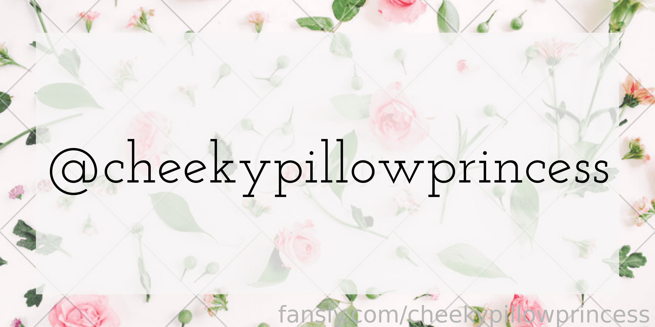 fansly cheekypillowprincess profile banner