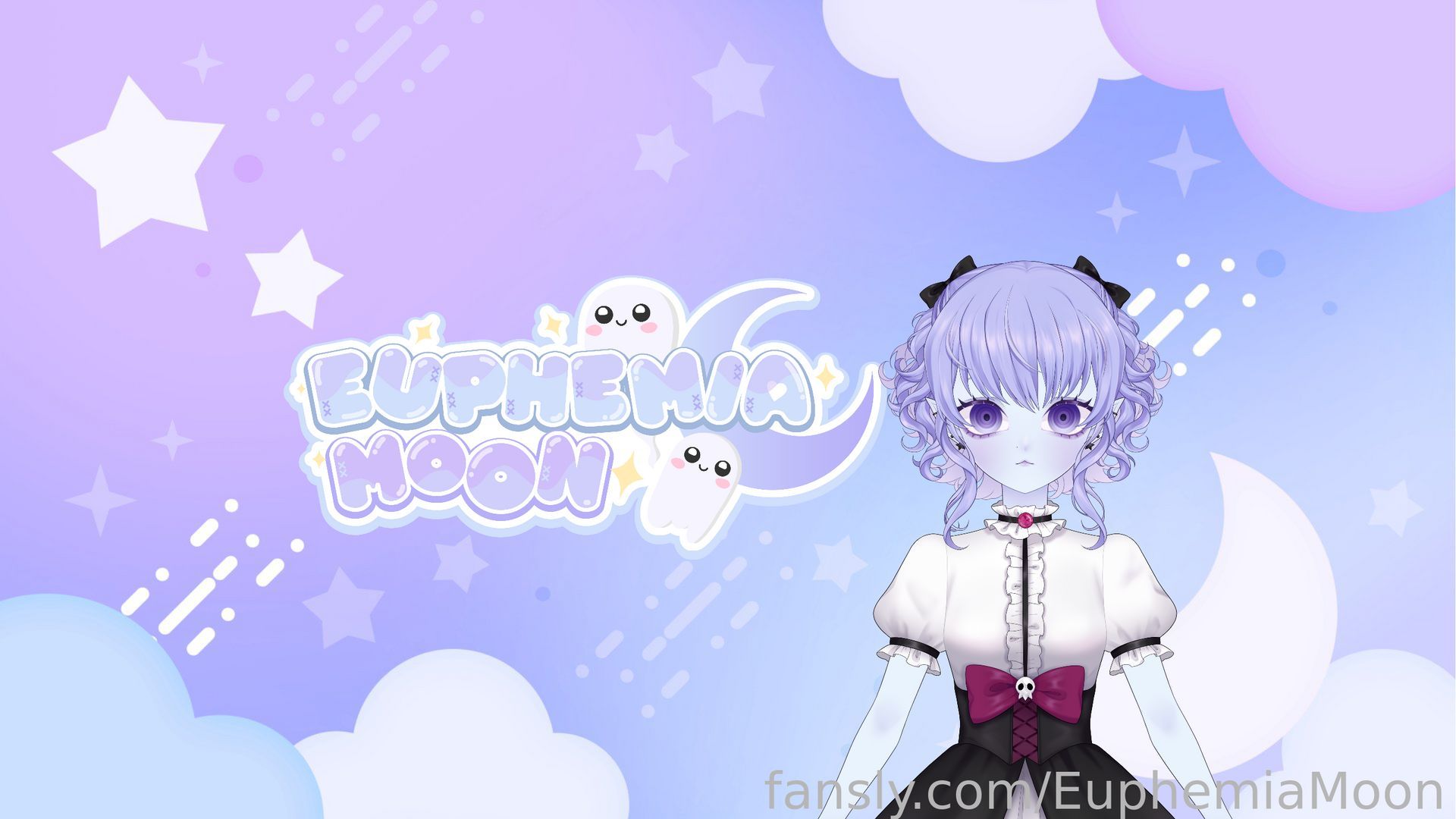 fansly Euphy Moon profile banner