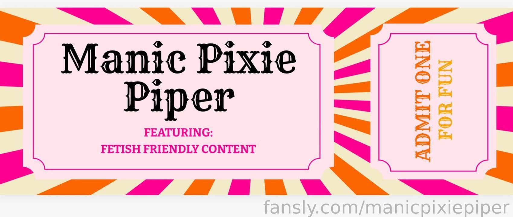 fansly ManicPixiePiper profile banner