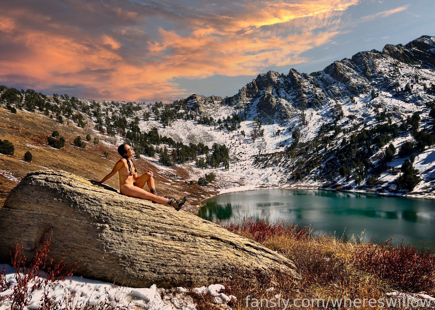 fansly Willow West profile banner