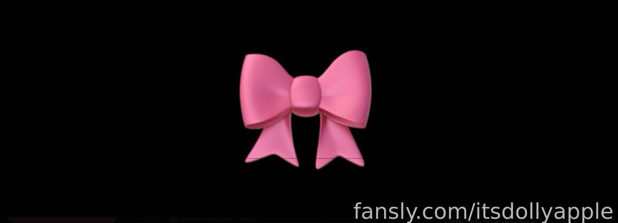 fansly Dolly profile banner