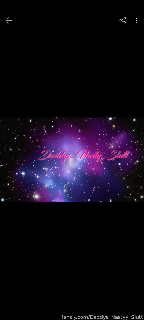 fansly Daddys_Nastyy_Slutt profile banner