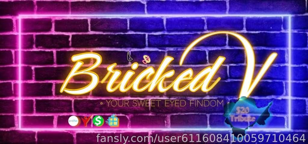fansly BrickedGoddessV profile banner