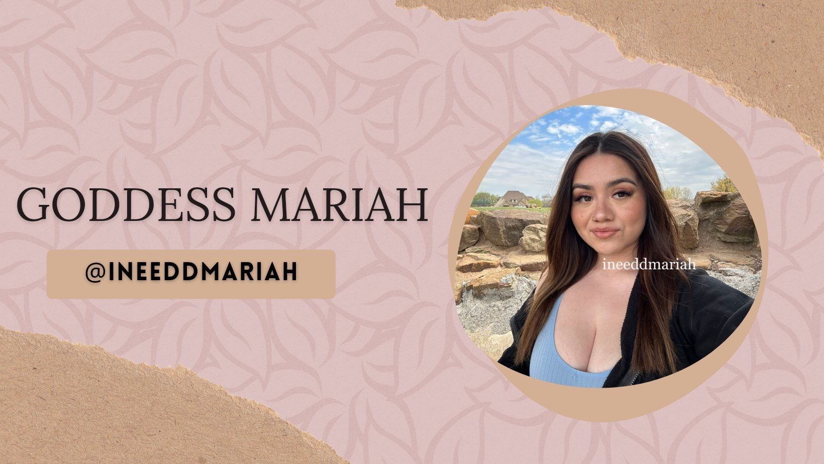 onlyfans Goddess Mariah profile banner