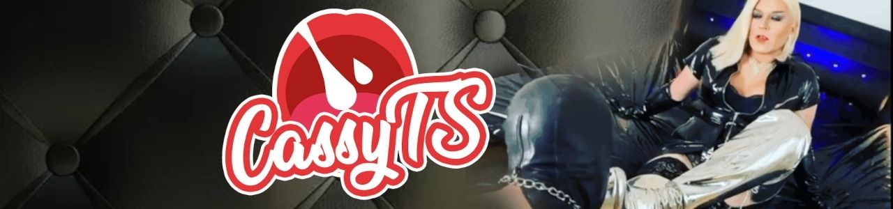 onlyfans CassyTS π Trans Findom & Dominatrix profile banner