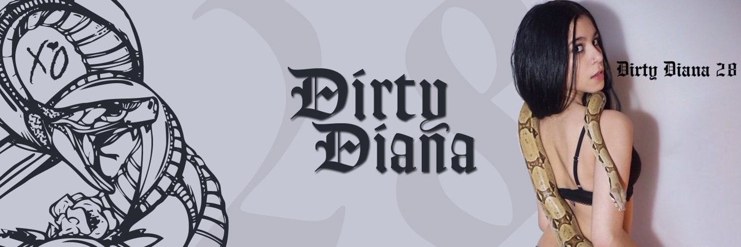 onlyfans Dirty Diana 28 profile banner