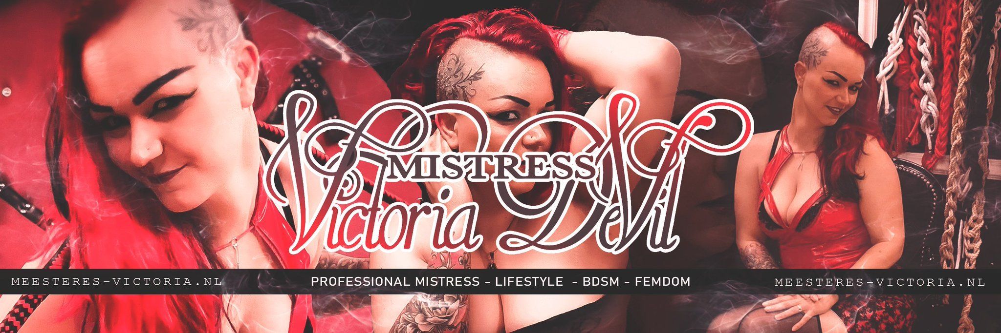 onlyfans Mistress Victoria DeVil *** FemDom profile banner