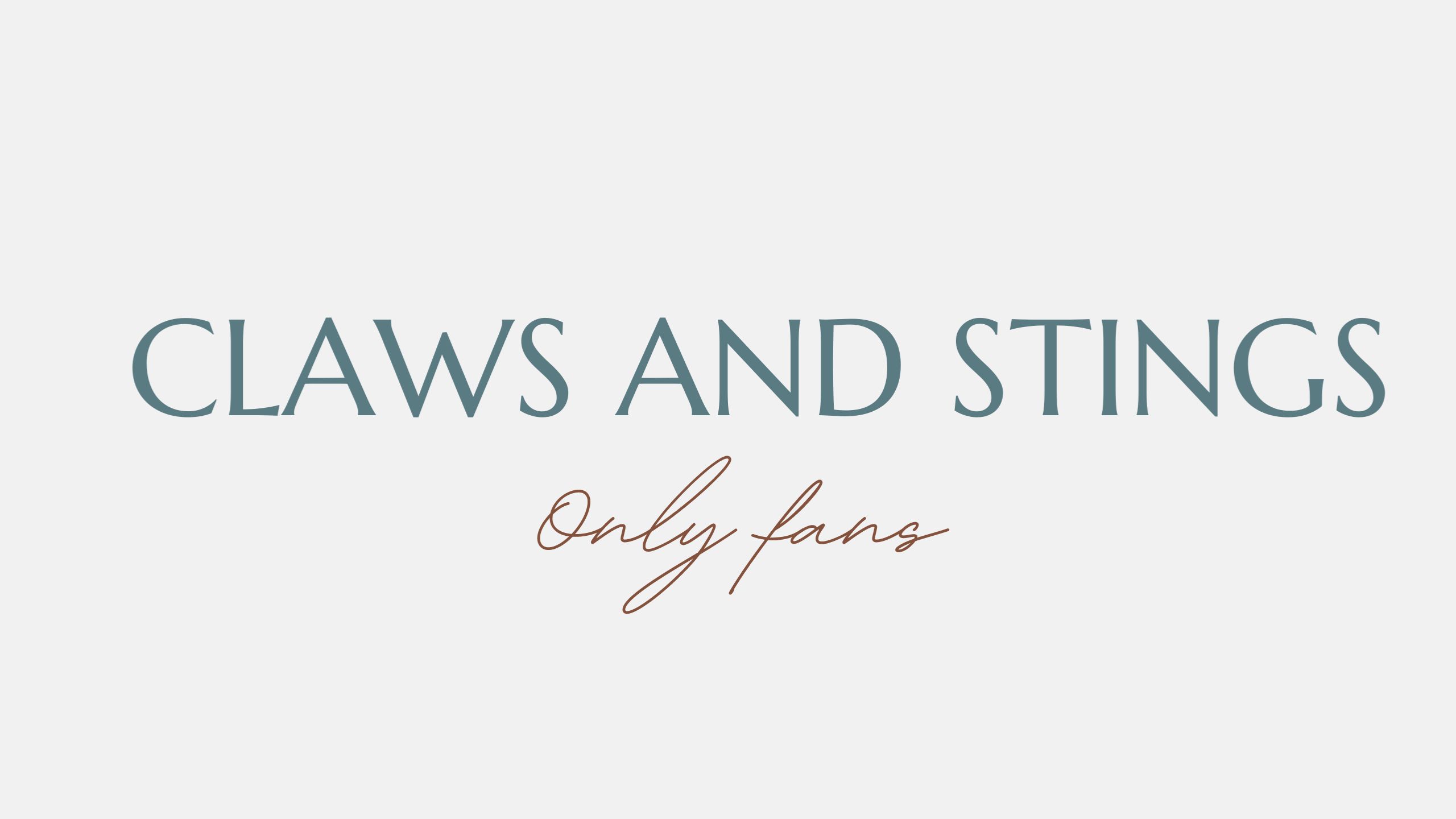 onlyfans Claws and Stings profile banner