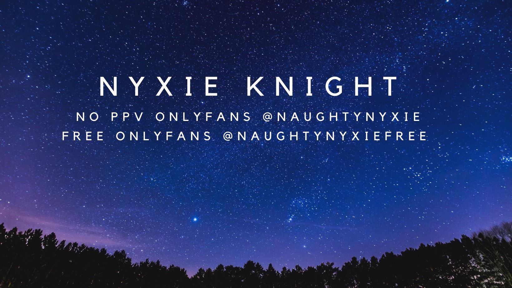 onlyfans Nyxie๐๐ค profile banner