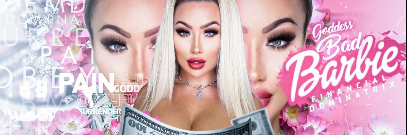 onlyfans Goddess Bad Barbie profile banner