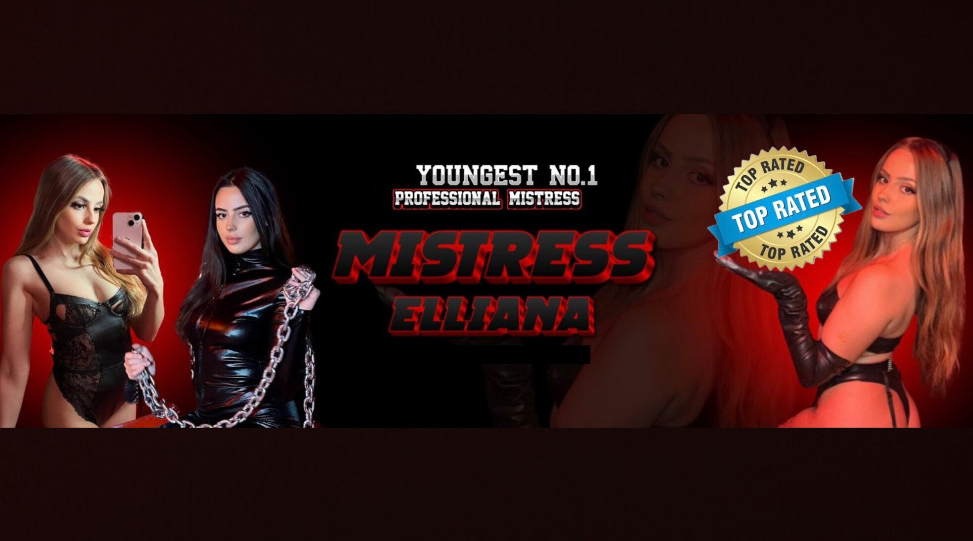 onlyfans Mistress Elliana | Available Now profile banner