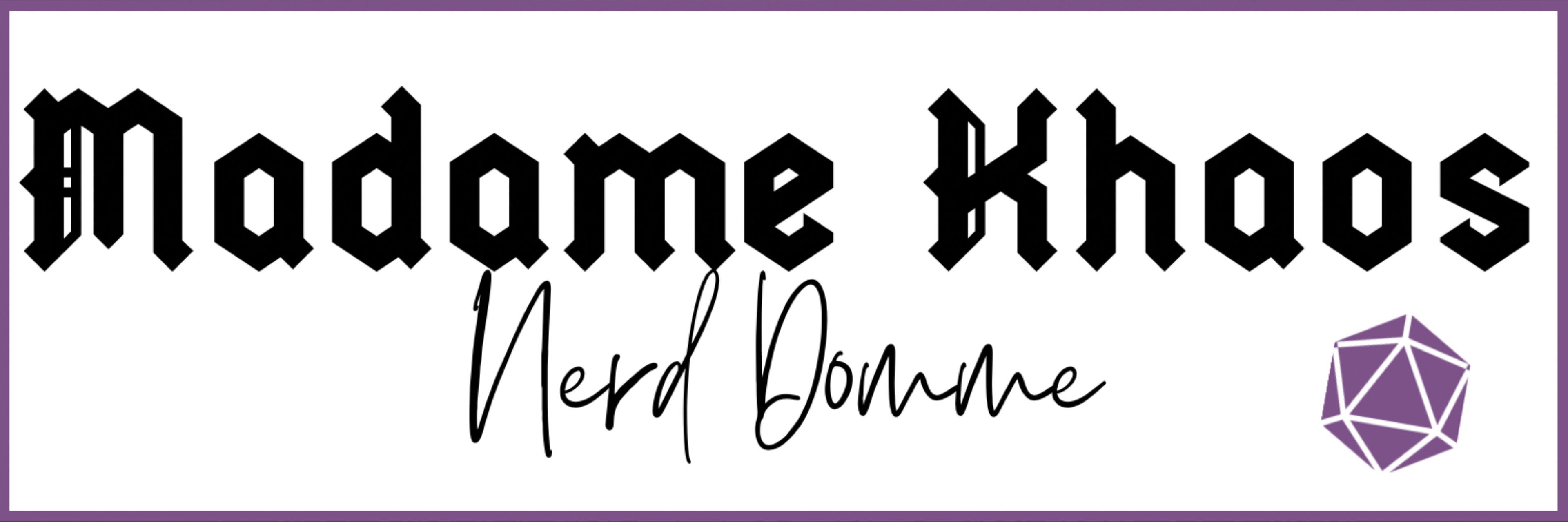 onlyfans Mistress Khaos หแฆ Nerd Domme profile banner