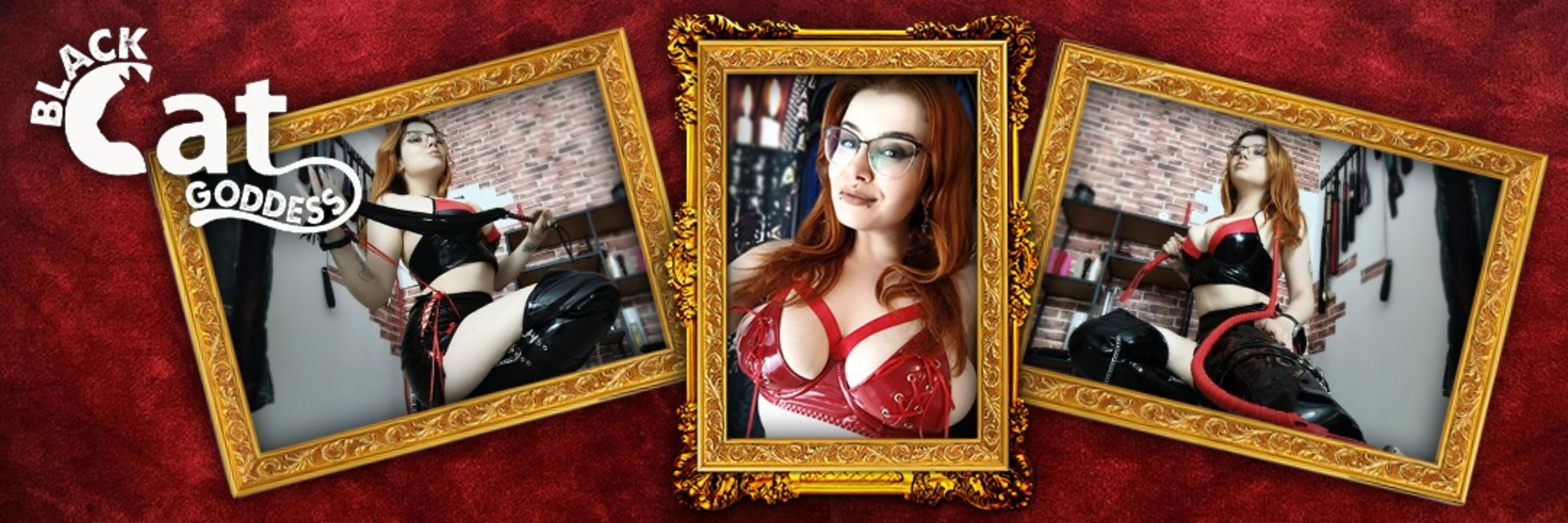 onlyfans Goddess Black Cat profile banner